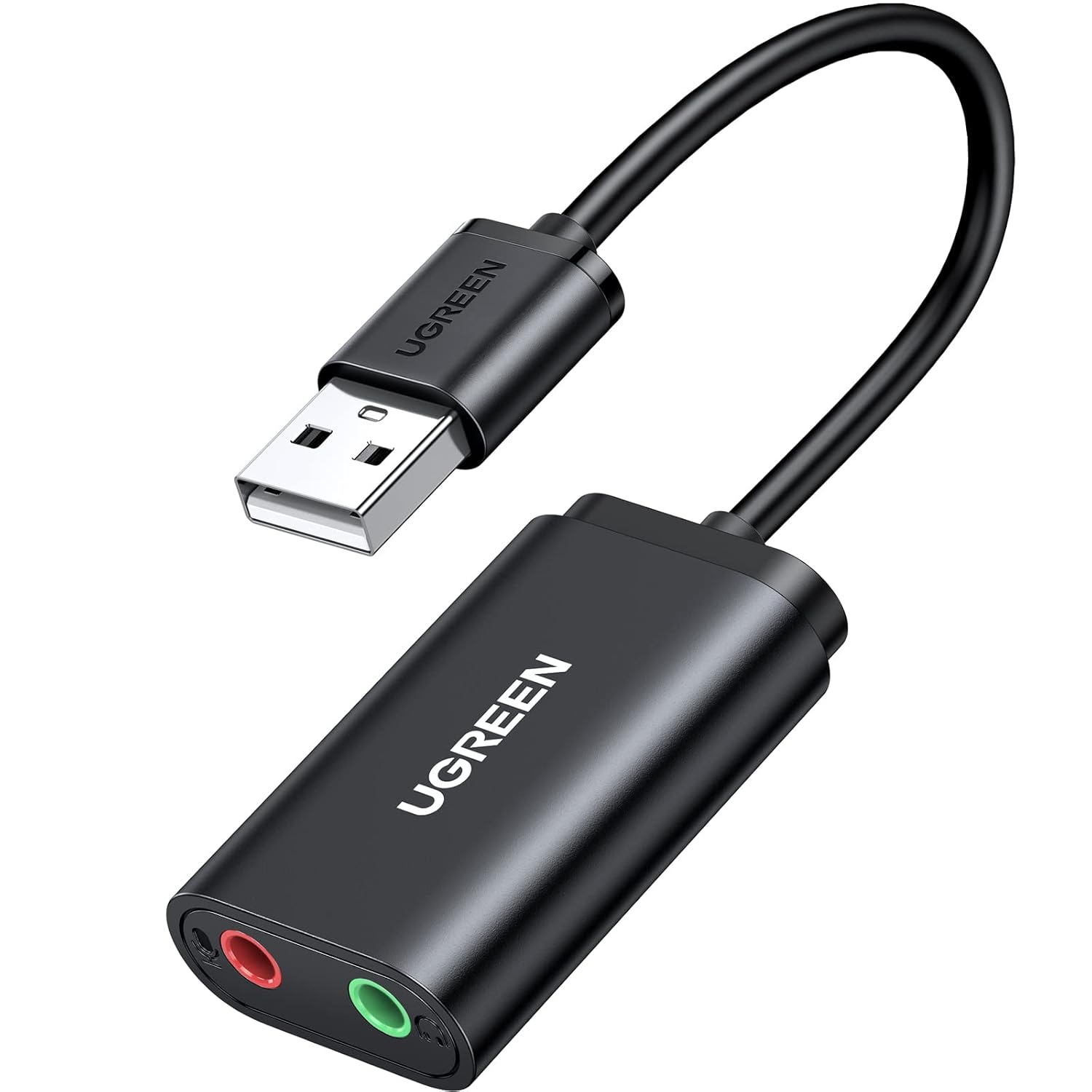 UGREEN USB 2.0 EXTERNAL SOUND ADAPTER BLACK 30724 - Image 9