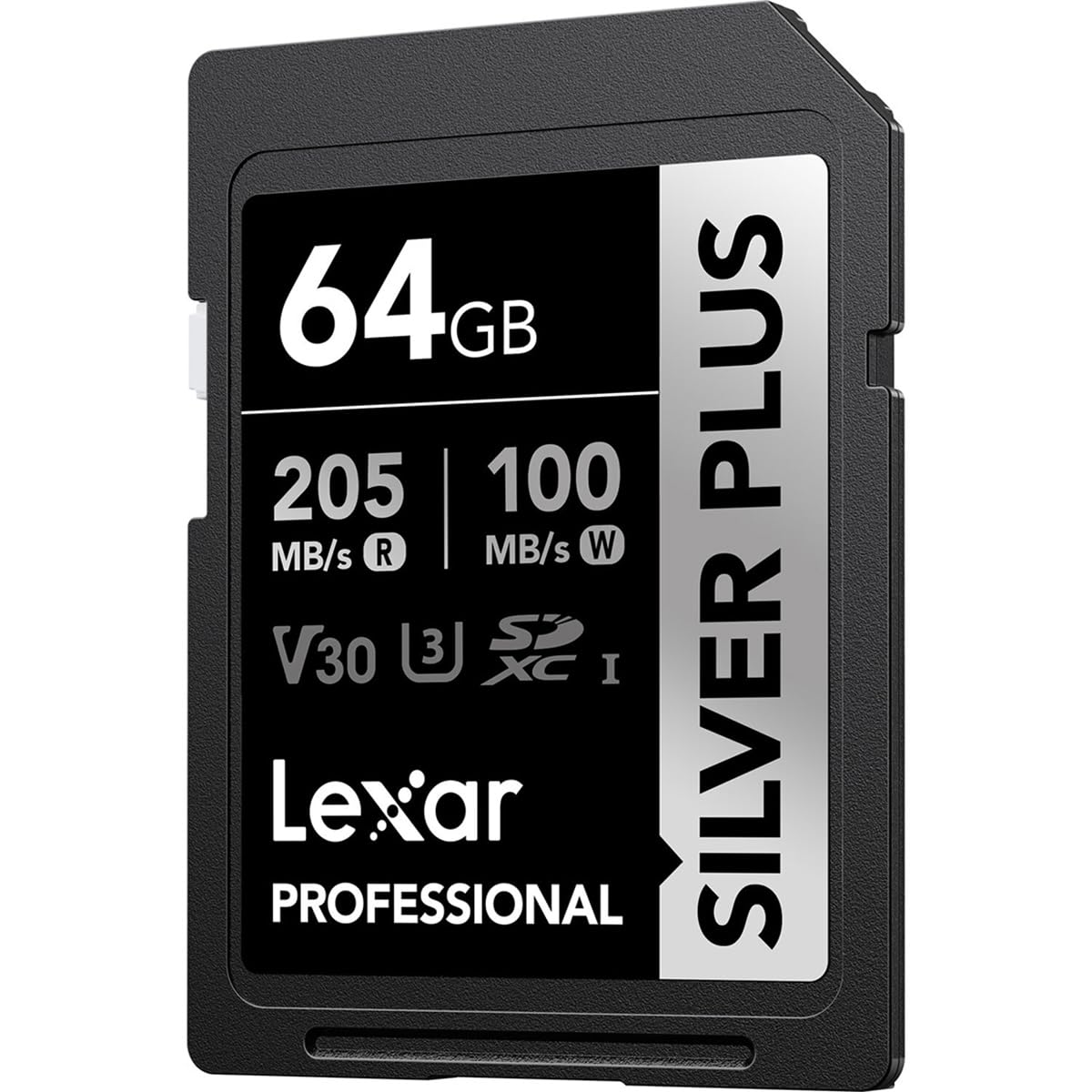 LEXAR PROFESSIONAL SILVER PLUS SDXC UHS-I CARDS 205MBPS-64GB LSDSIPL064G-BNNNG - Image 8