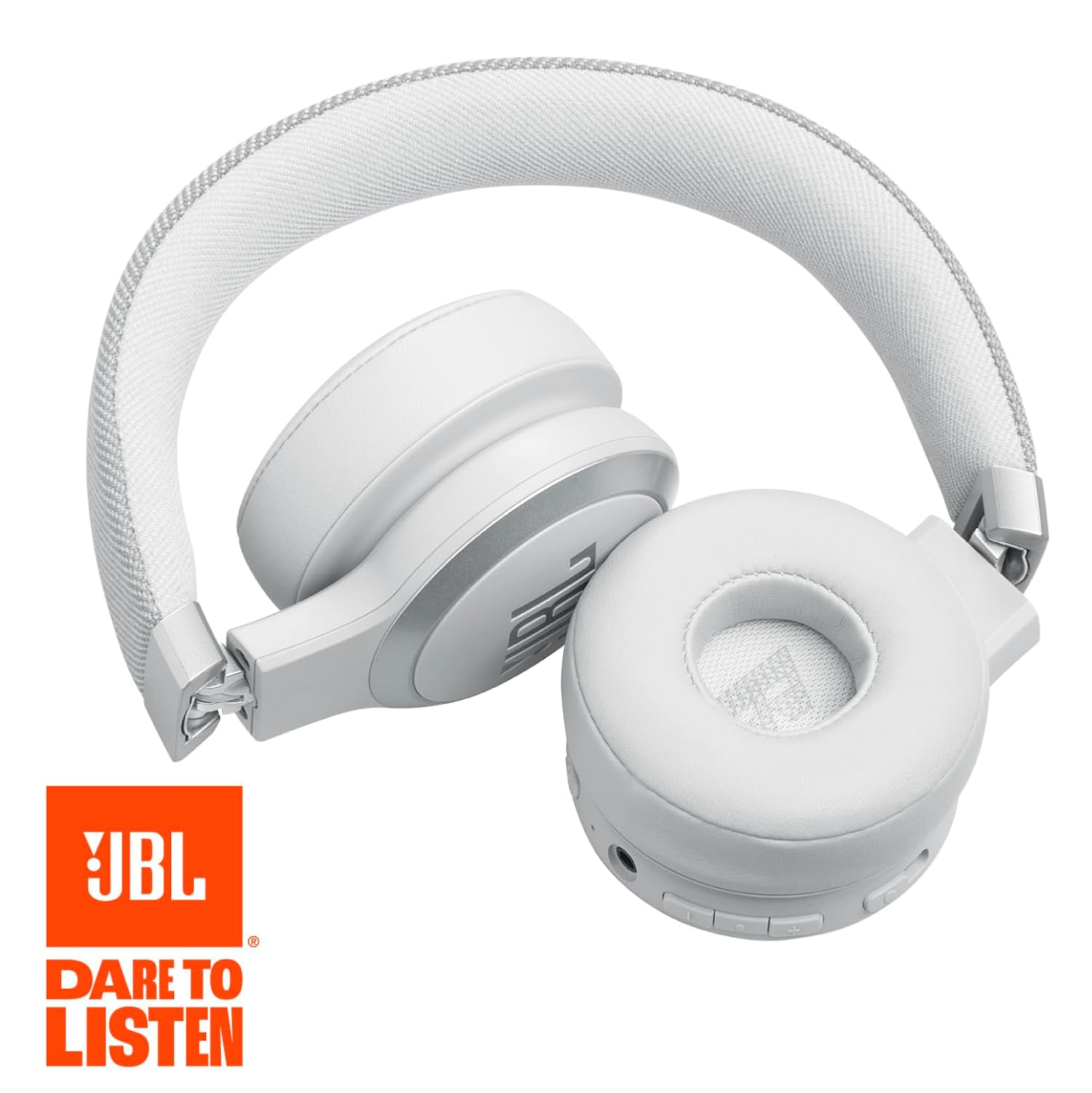 JBL LIVE 670NC WIRELESS OVER EAR NOICE CANCELLING HEADPHONE WHITE - Image 7