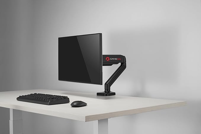 GAMEON SINGLE MONITOR ARM 17 TO 32 INCH BLACK GO-5336 - Image 5