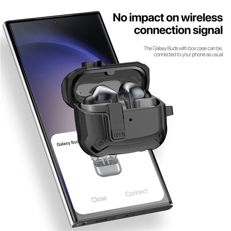 DUXDUCIS SAMSUNG BUDS3/BUDS 3 PRO SECH SERIES CASE WHITE SECH0002 - Image 3