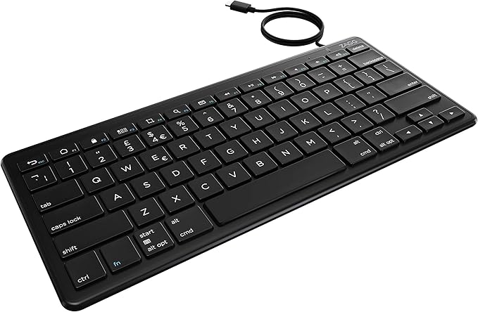 ZAGG UNIVERSAL KEYBOARD USB C WIRED KB UK ENG 103202221 - Image 3