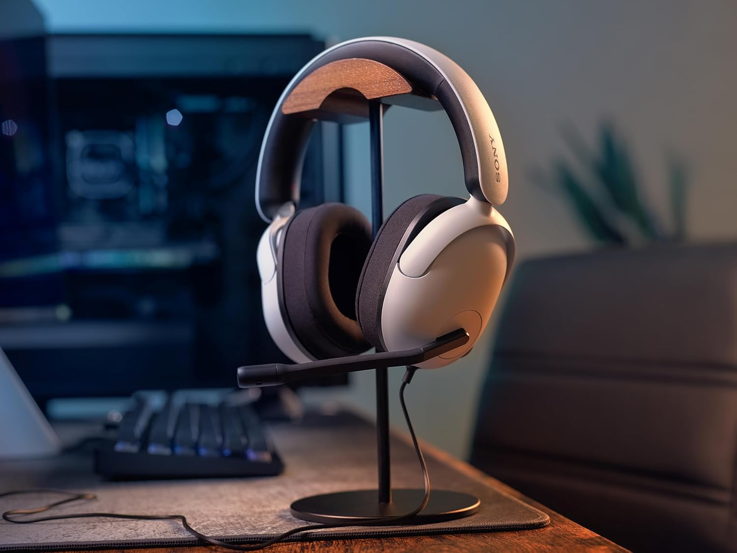 SONY INZONE H3 GAMING HEADSET PS5 WHITE MDR-G300 - Image 2