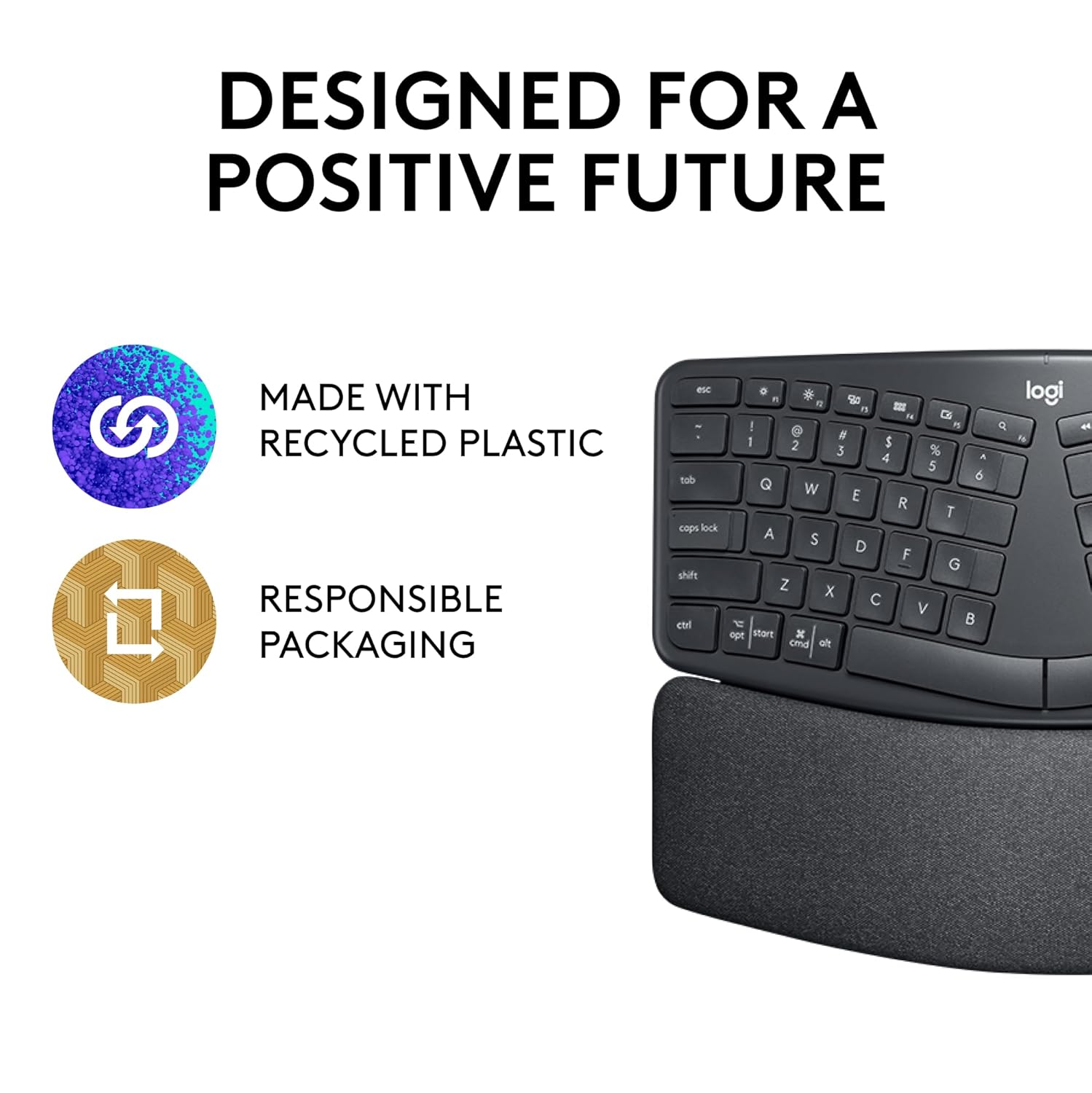 LOGITECH ERGO WIRELESS SPLIT KEYBOARD K860 ENGLISH 920-010359 - Image 12