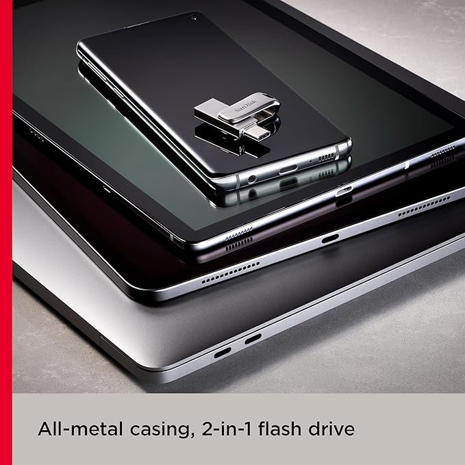 SANDISK ULTRA 512GB DUAL DRIVE LUXE TYPE C USB UP TO 400MBS SDDDC4-512G-G46 - Image 2