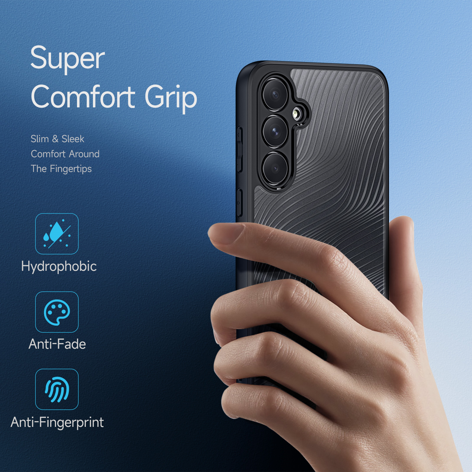 DUXDUCIS AIMO SERIES SAMSUNG A35 CASE BLACK AIMO0175 - Image 4
