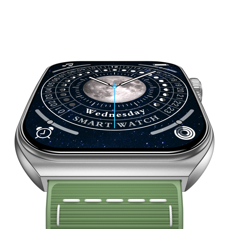 SWISS MILITARY ALPS 3 GREEN WATCH WITH SILICON STRAP SM-WAT-ALPS3-SLF-GRNSST - Image 6