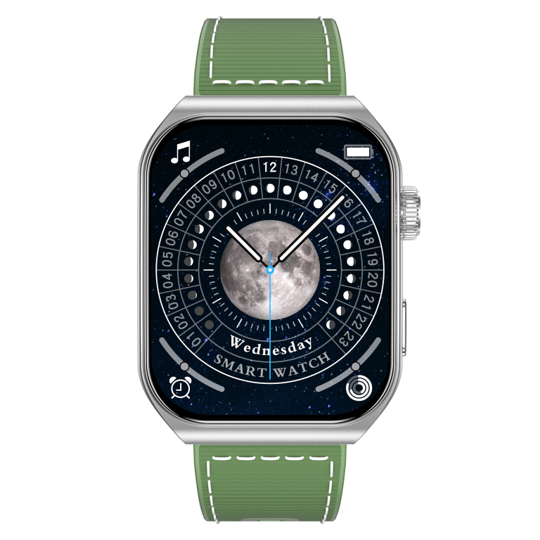 SWISS MILITARY ALPS 3 GREEN WATCH WITH SILICON STRAP SM-WAT-ALPS3-SLF-GRNSST - Image 7