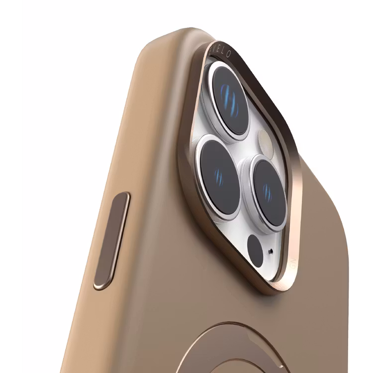 LEVELO IPHONE 16 PRO MAX IRIS PRO MAGSAFE LIQUID SILICONE CASE ROSE GOLD LVL-IPSC-16PM-RSGD - Image 11