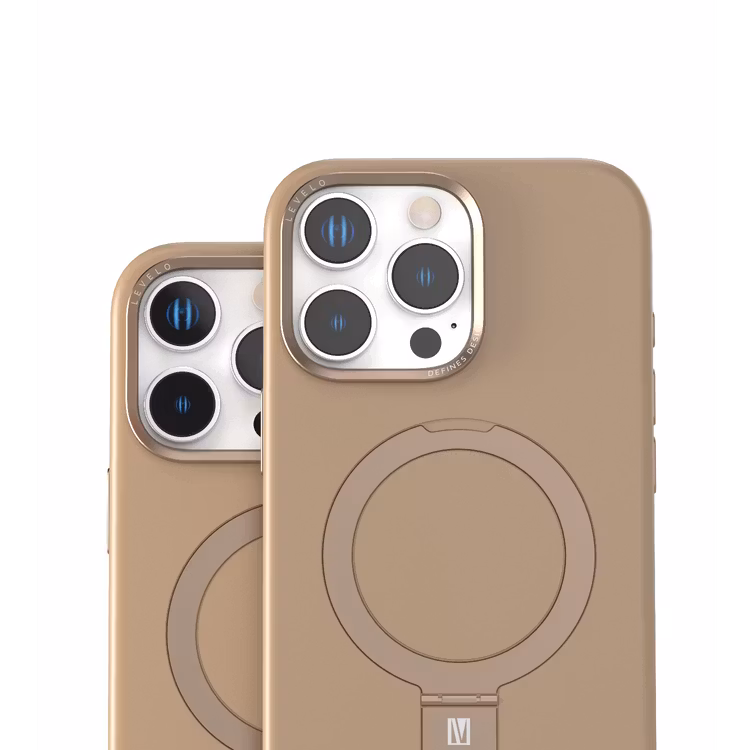 LEVELO IPHONE 16 PRO IRIS PRO MAGSAFE LIQUID SILICONE CASE ROSE GOLD LVL-IPSC-16P-RSGD - Image 8