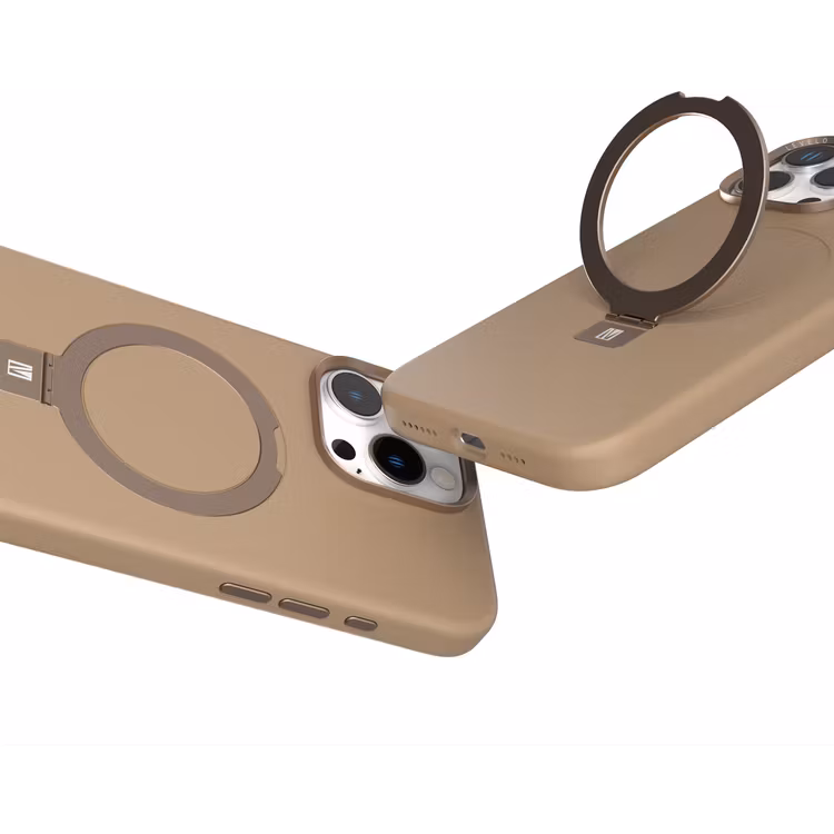 LEVELO IPHONE 16 PRO MAX IRIS PRO MAGSAFE LIQUID SILICONE CASE ROSE GOLD LVL-IPSC-16PM-RSGD - Image 9