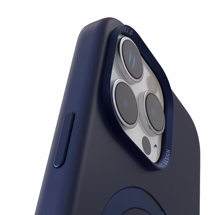 LEVELO IPHONE 16 PRO IRIS PRO MAGSAFE LIQUID SILICONE CASE BLUE LVLIPSC16PBL - Image 11