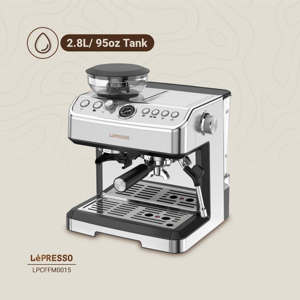 LEPRESSO ADVANCED ESPRESSO MACHINE LP015-LPCFFM0015 - Image 4