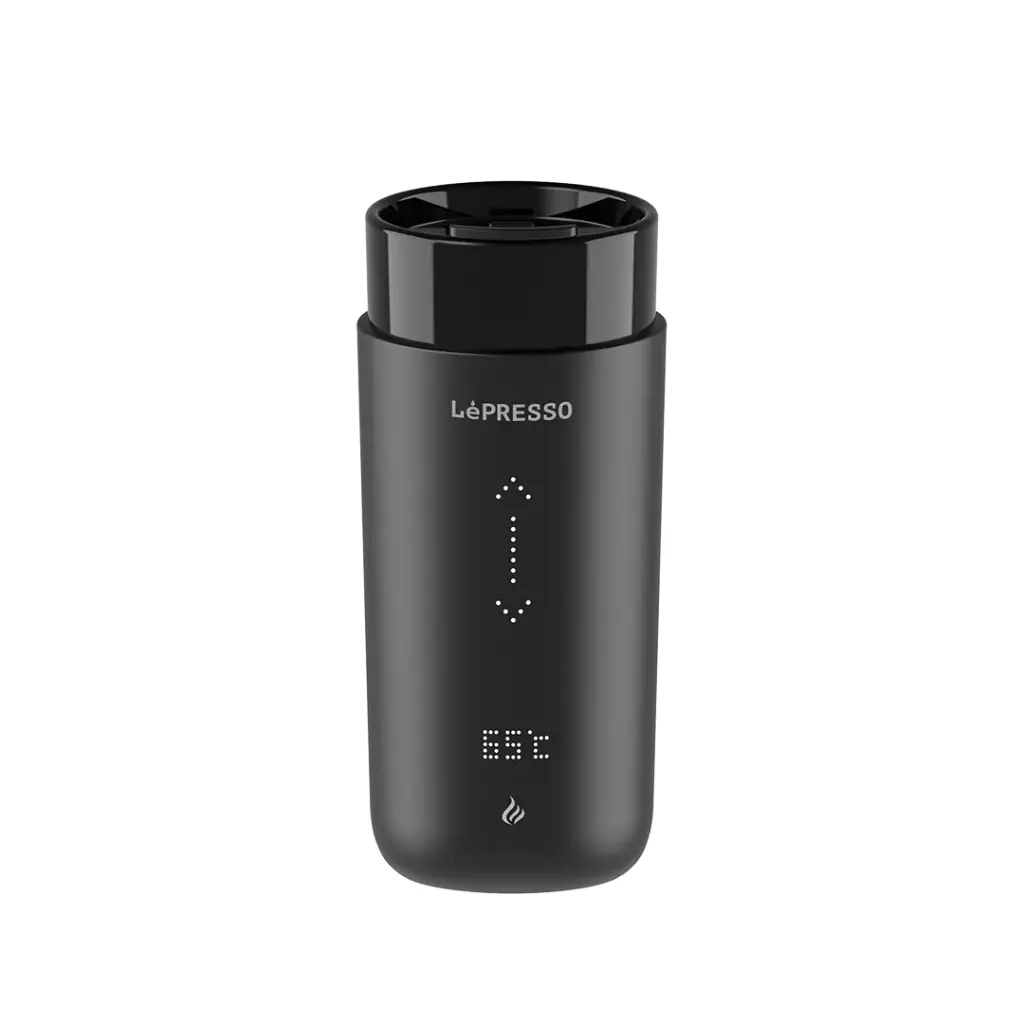 LEPRESSO SMART TRAVEL HEATING MUG WITH WIRELESS CHARGING BLACK LPCFFM0035 - Image 3