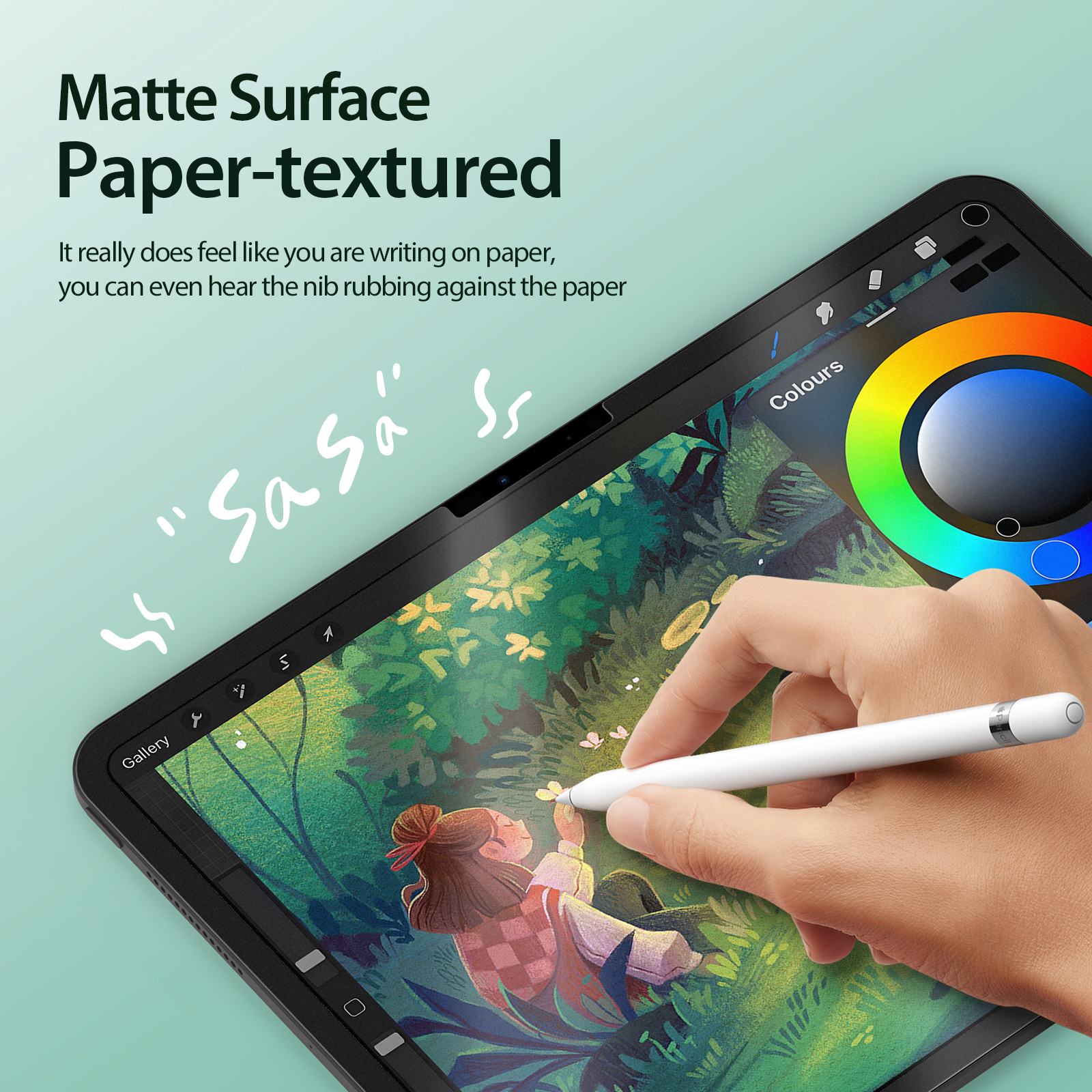 DUXDUCIS IPAD AIR 11 INCH (2024) PAPER LIKE FILM NP0014 - Image 6