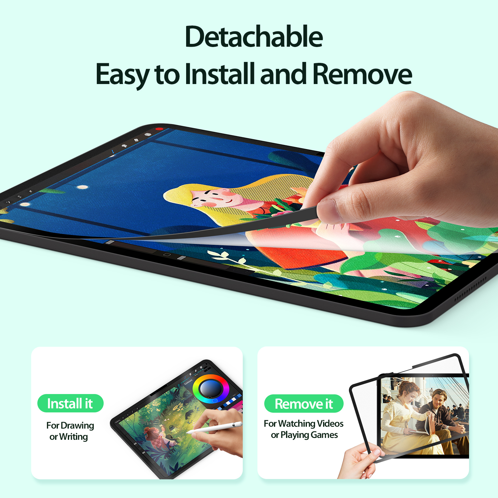DUXDUCIS IPAD AIR 11 INCH (2024) PAPER LIKE FILM NP0014 - Image 7
