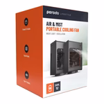 PORODO LIFESTYLE AIR & MIST PORTABLE COOLING FAN WITH NIGHT LIGHT AND OSCILLATION GRAY PD-LSMFAN -GY - Image 4