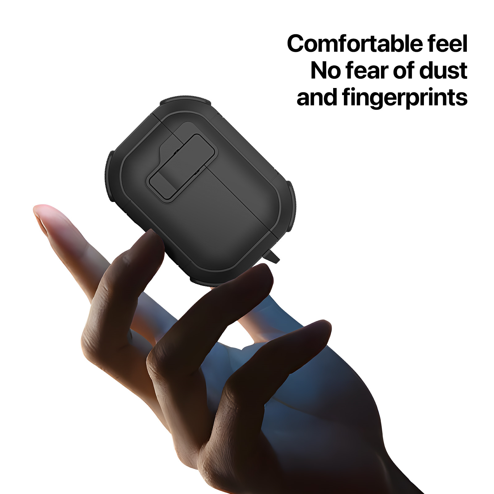DUXDUCIS AIRPODS 4 PECP SERIES CASE BLACK PECP0001 - Image 3