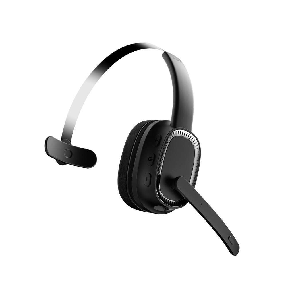 PORODO ENC WIRELESS WORK HEADPHONE BLACK PD-MHDMP-BK - Image 2