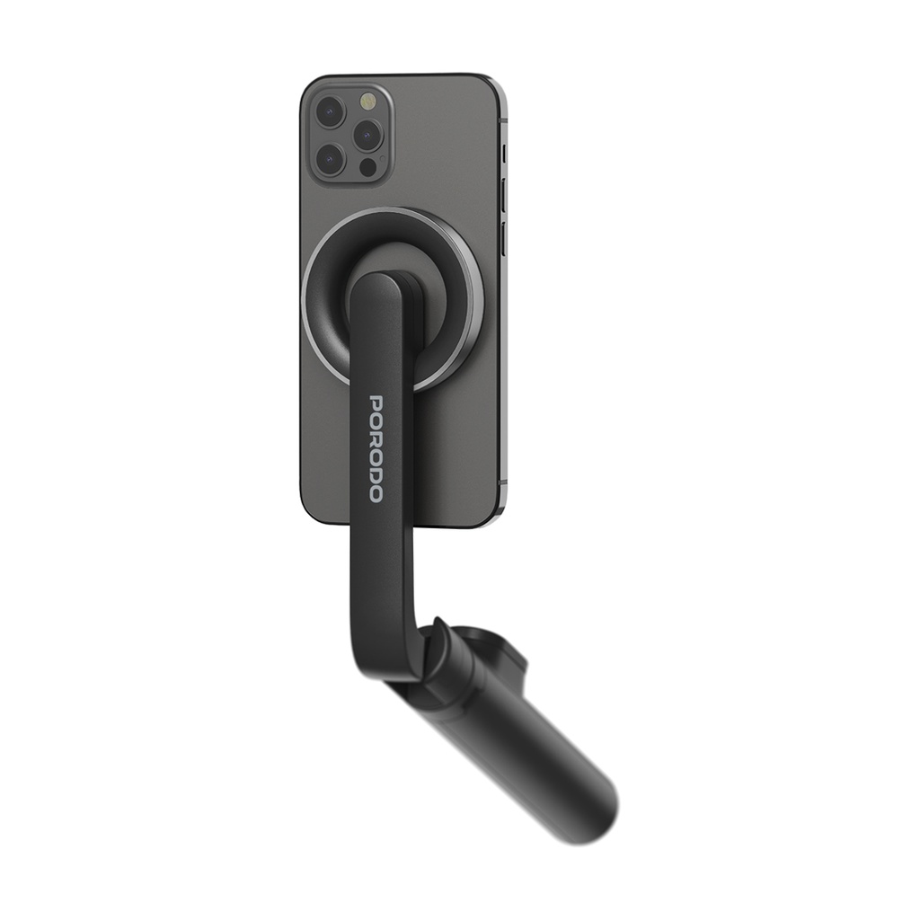 PORODO MAGNETIC MAGSAFE SELFIE TRIPOD 65CM BLACK PD-MGS64-BK - Image 4