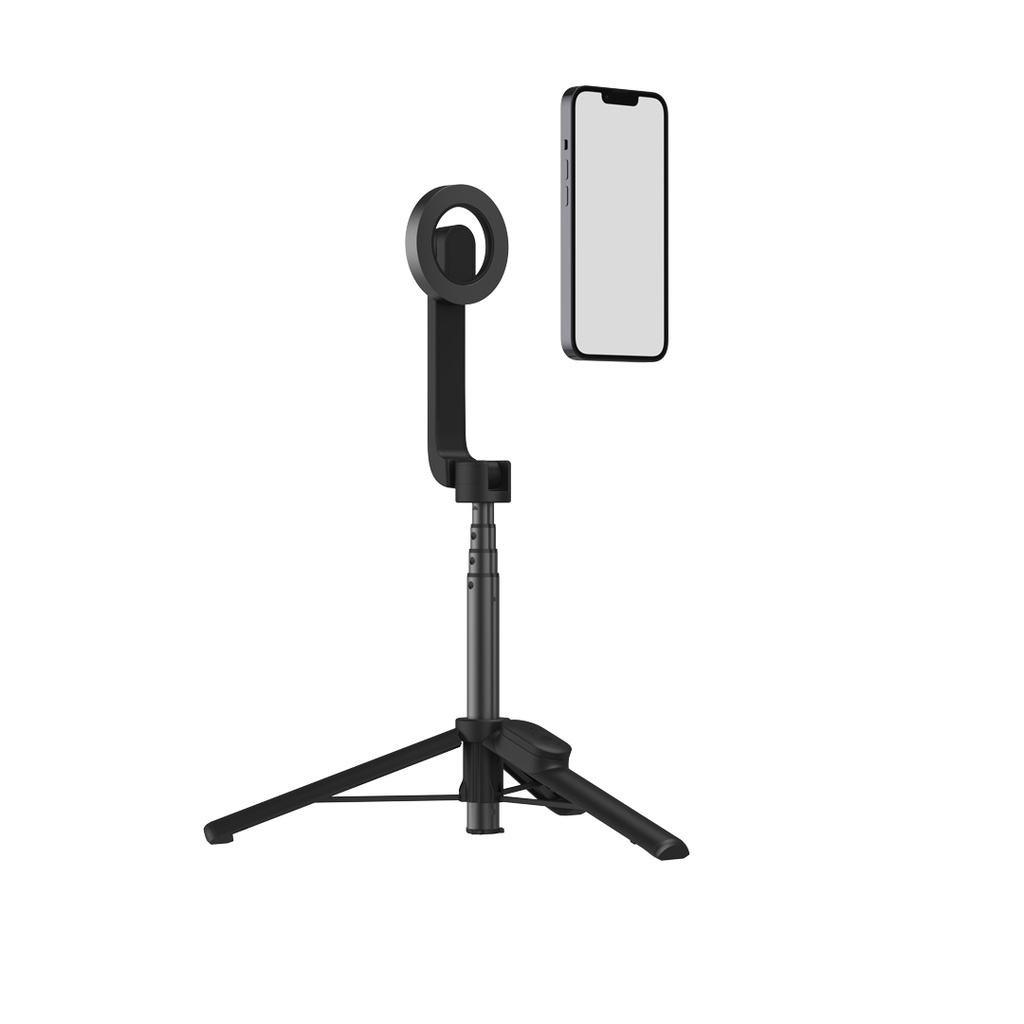 PORODO MAGNETIC MAGSAFE SELFIE TRIPOD 65CM BLACK PD-MGS64-BK - Image 2