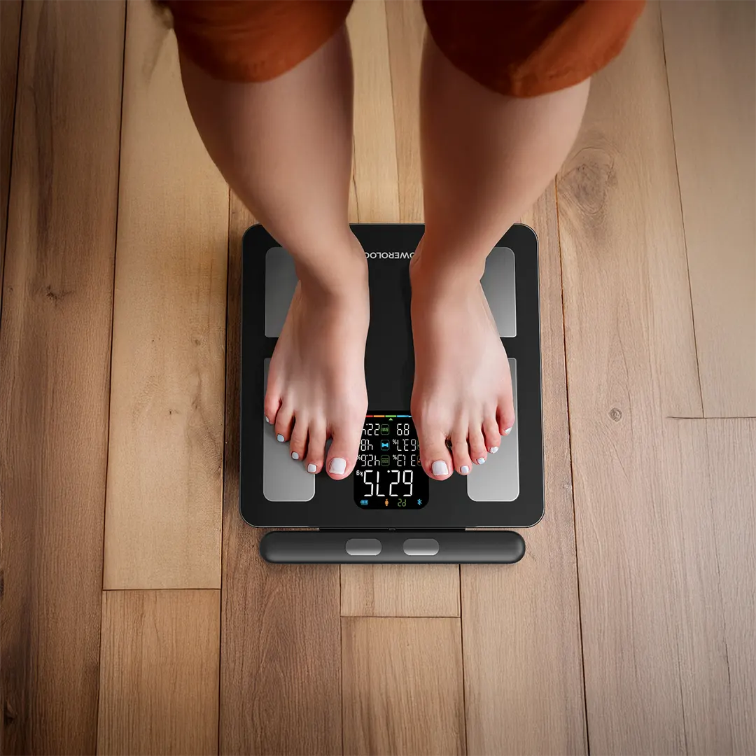 POWEROLOGY ADVANCED PRECISION SMART SCALE BLACK P8EBSCALE - Image 2