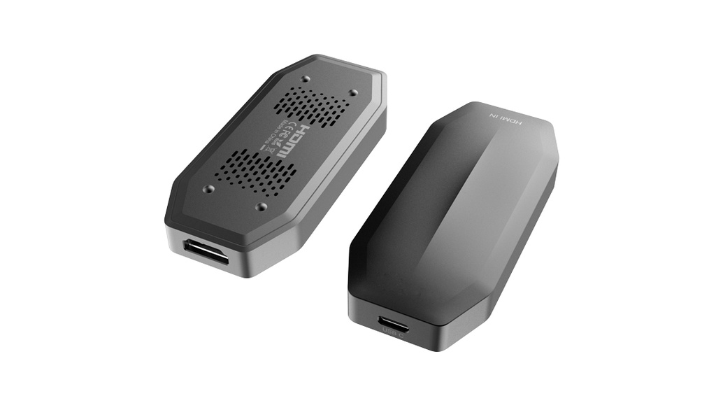 POWEROLOGY UHD VIDEO 4K CAPTURE CARD MULTI DEVICE BROADCASTING BLACK PWCC1C1HD - Image 2