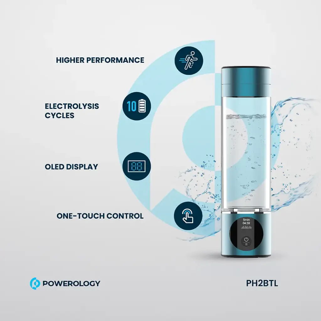 POWEROLOGY HYDROGEN RICH WATER GENERATOR PH2BTL - Image 4