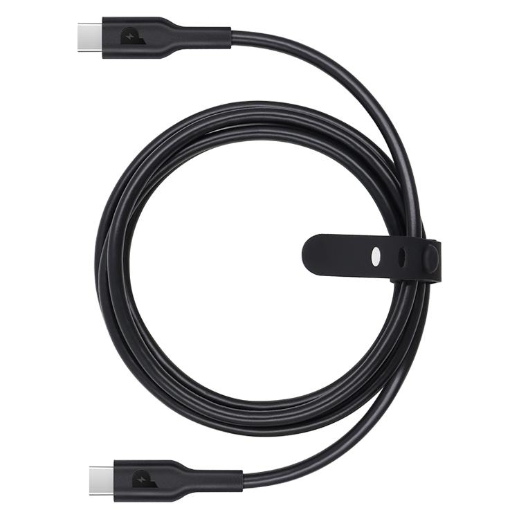 POWEROLOGY TYPE C TO TYPE C CABLE 1.2M PD100W BLACK PWCTC1M-BK - Image 2