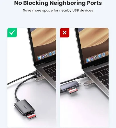 UGREEN USB-C MULTIFUNCTION SD/TF MEMORY CARD READER 80888 - Image 7