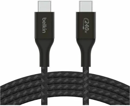 BELKIN BOOST CHARGE USB C TO USB C 240W CABLE 1M BLACK CAB015BT1MBK - Image 5