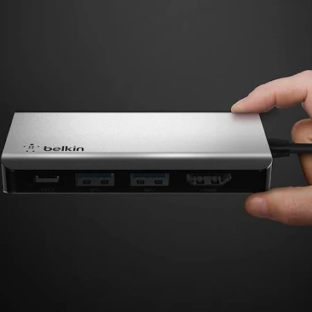 BELKIN CONNECT USB C 4 IN 1 MULTIPORT ADAPTER AVC006BTSGY - Image 6