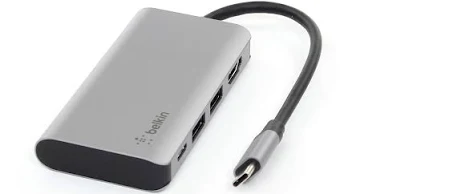 BELKIN CONNECT USB C 4 IN 1 MULTIPORT ADAPTER AVC006BTSGY - Image 5