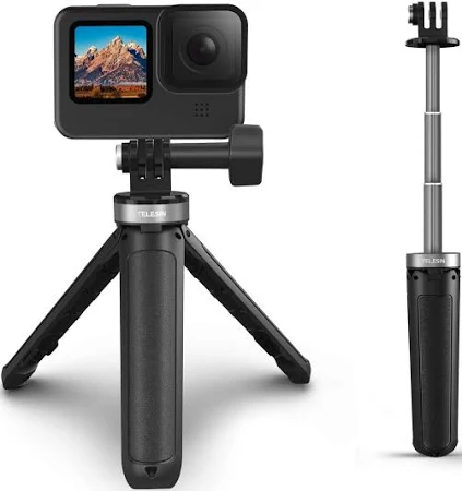 TELESIN MINI TRIPOD SELFIE STICK FOR ACTION CAMERA GP-MNP-092-X - Image 4