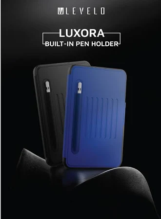 LEVELO LUXORA IPAD 10.2 INCH FULL BODY PROTECTION CASE BLUE LVLIC10BU - Image 3