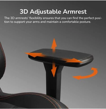 COUGAR ARMOR EVO M GAMING ORANGE CHAIR CG-CHAIR-ARMOREVO-M-ORG - Image 5