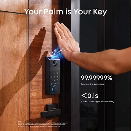 EUFY SMART LOCK TOUCH FINGERPRINT WITH WI-FI BRIDGE T8510013 - Image 3