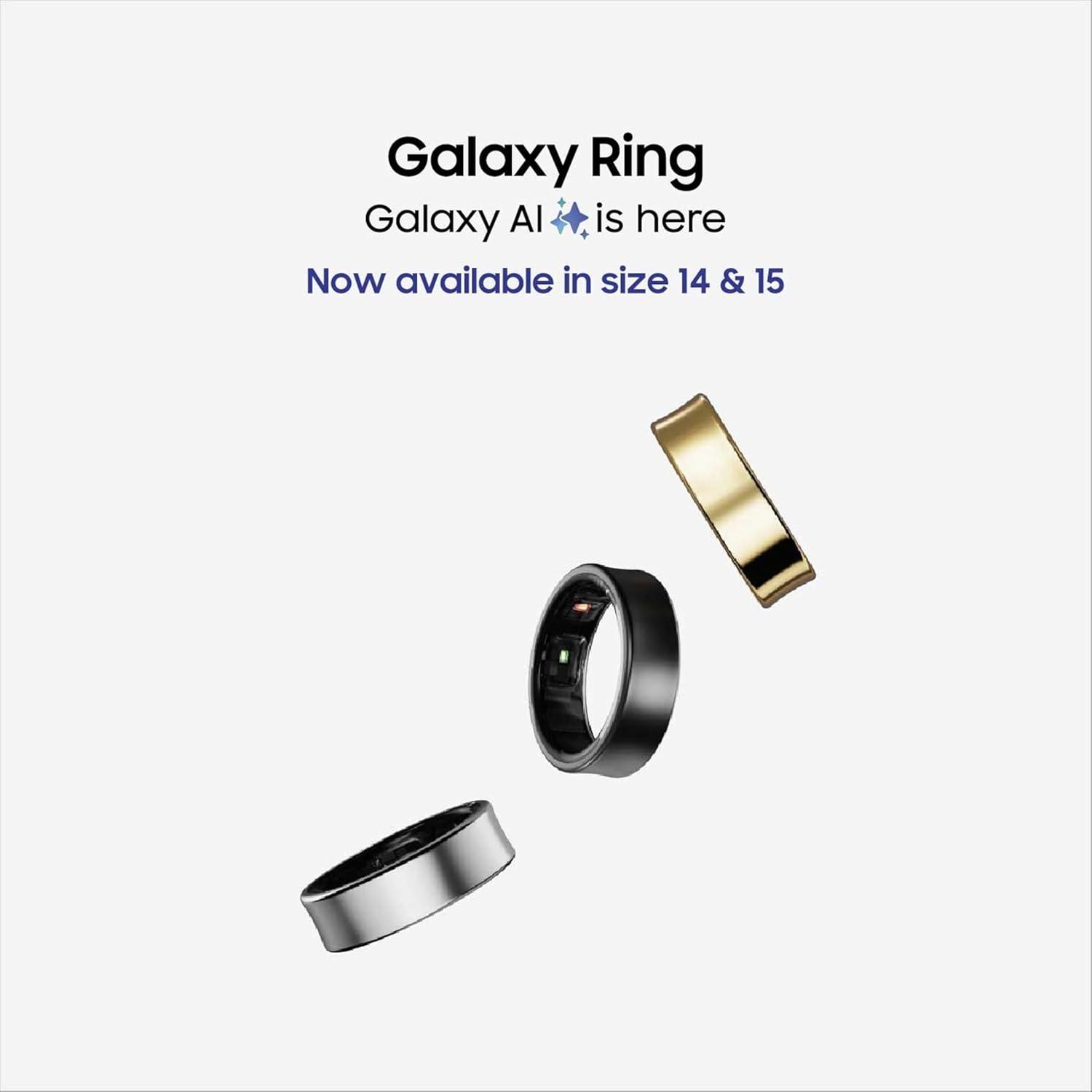 SAMSUNG GALAXY SMART RING SIZE 9 TITANIUM BLACK SM-Q509NZKAMEA - Image 2