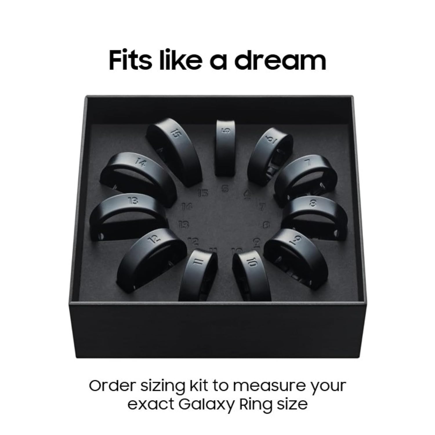 SAMSUNG GALAXY SMART RING SIZE 9 TITANIUM BLACK SM-Q509NZKAMEA - Image 5
