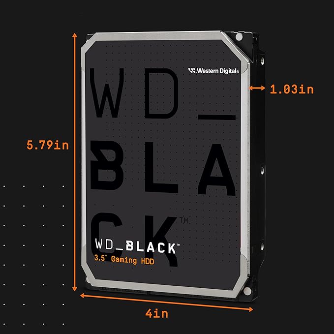 WD INTERNAL HARDDISK 2TB BLACK WD2003FZEX - Image 2