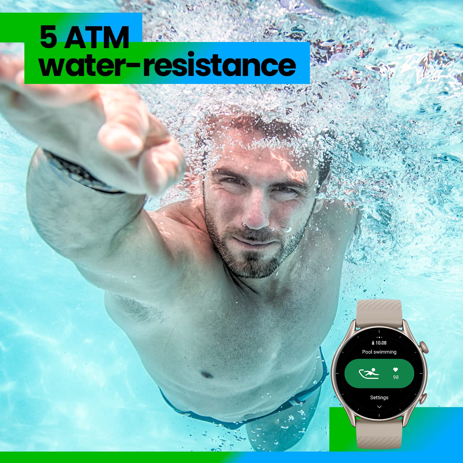 AMAZFIT GTR3 SMART WATCH MOONLIGHT GRAY - Image 9