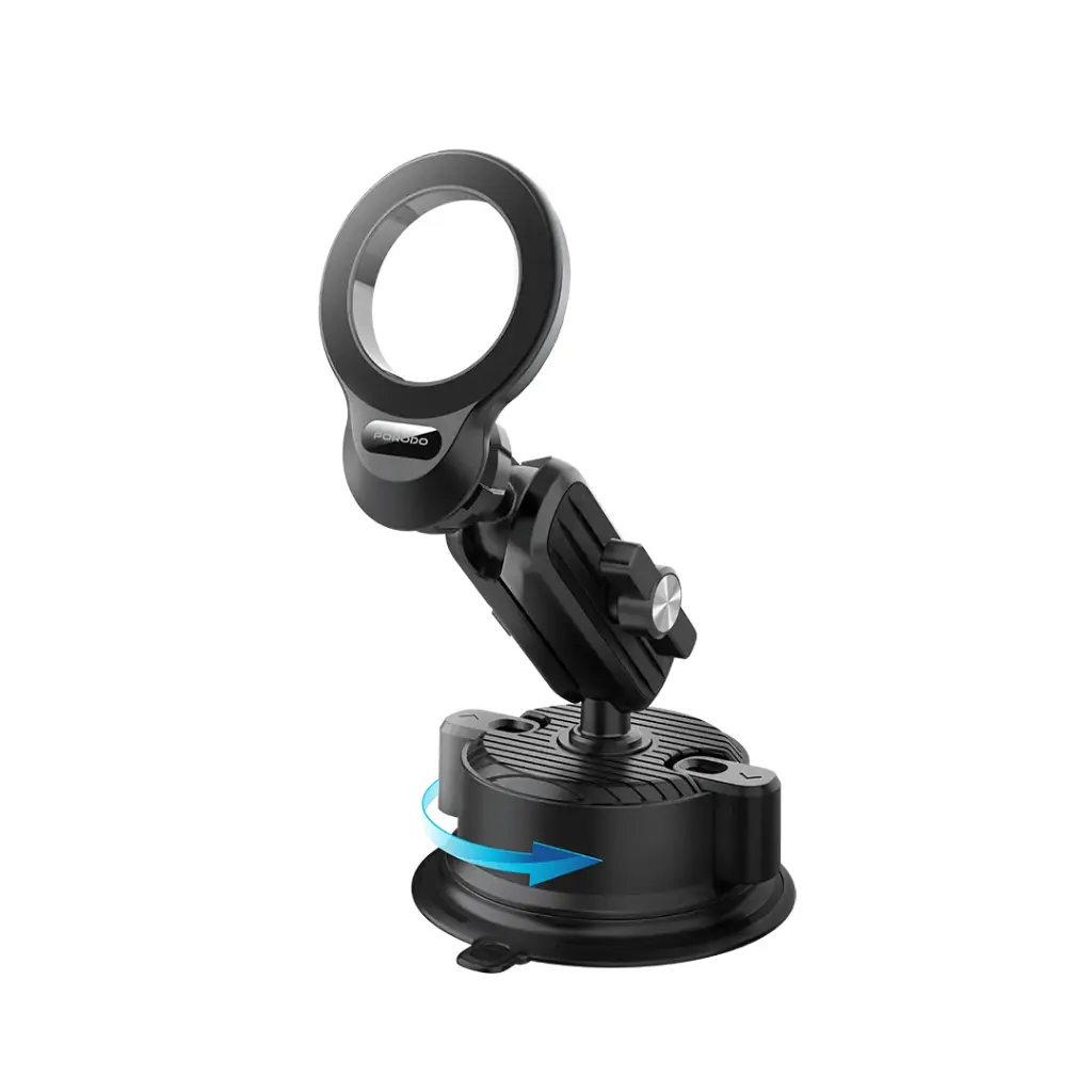 PORODO MAGSAFE MAGNETIC DASH AND WINDSHIELD MOUNT BLACK PD-HSM15-BK - Image 2