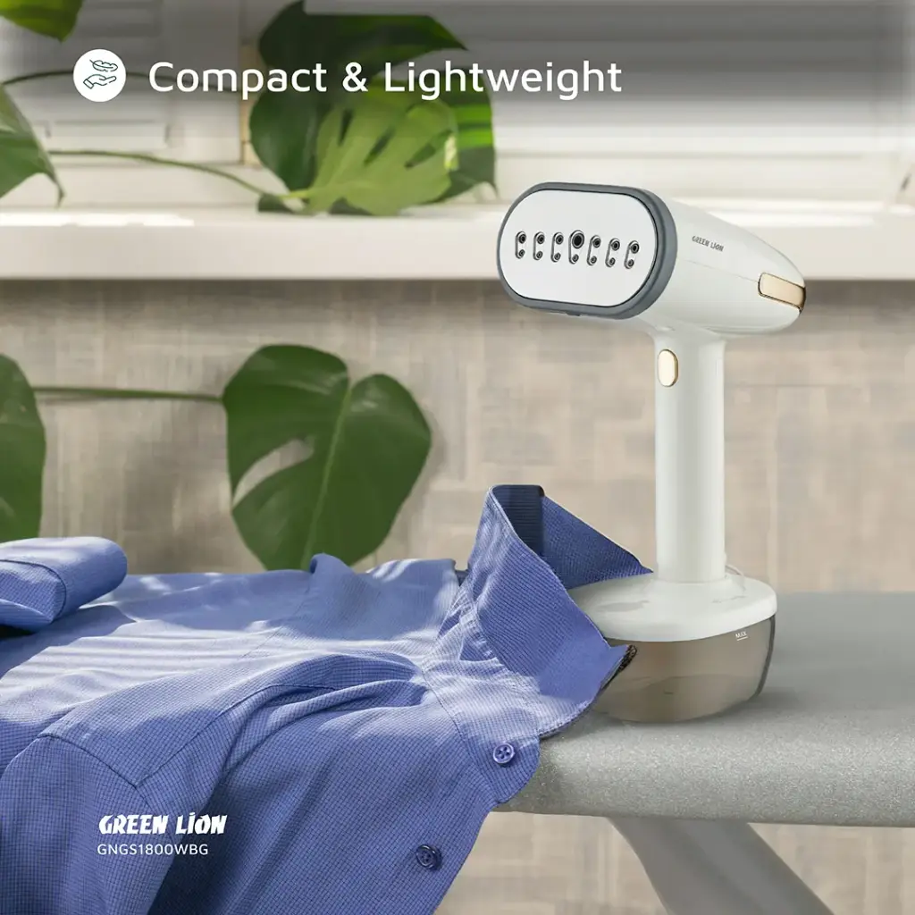 GREEN LION GARMENT STEAMER 1800W BEIGE GNGS1800WBG - Image 3