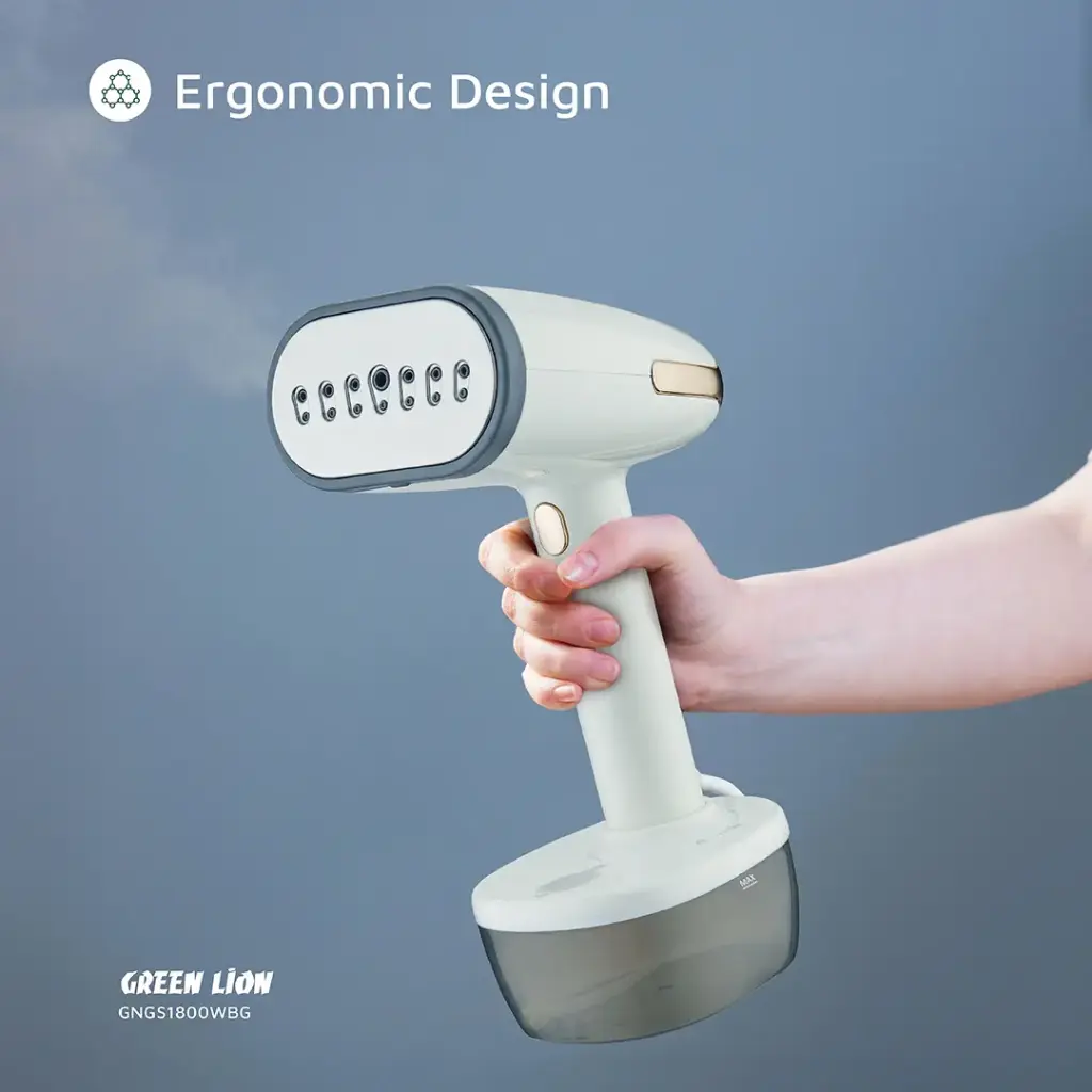 GREEN LION GARMENT STEAMER 1800W BEIGE GNGS1800WBG - Image 2