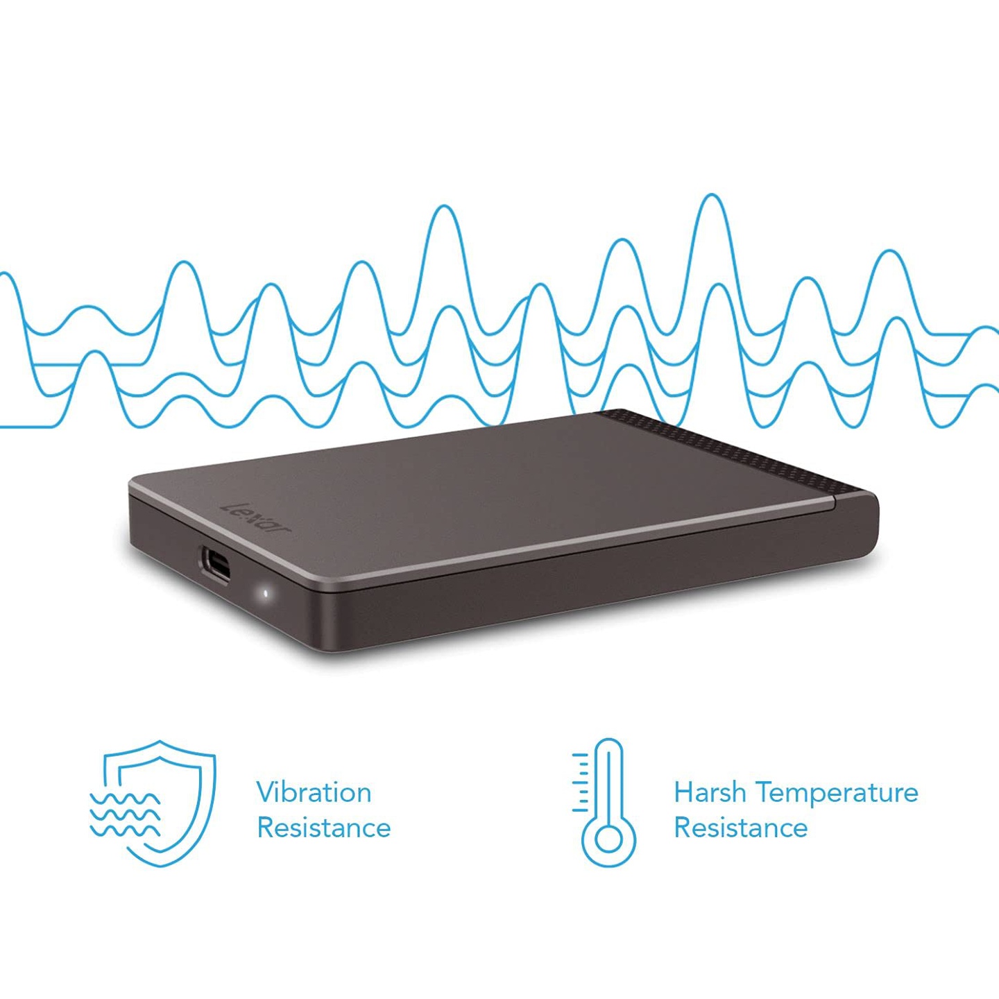LEXAR SL200 PORTABLE SSD 1TB 550MB/s USB 3.1 TYPE-C LSL200X001T-RNNNG - Image 4