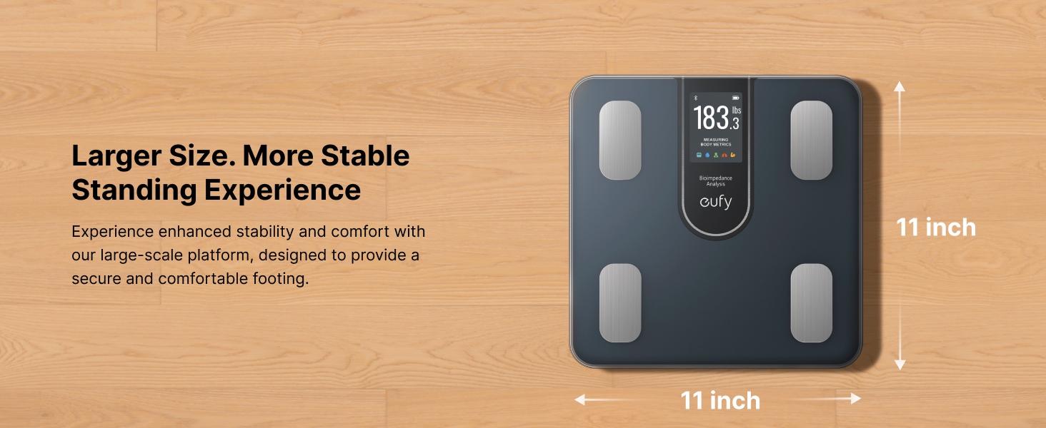 Eufy Smart Scale C20 Black T9130011 - Image 2