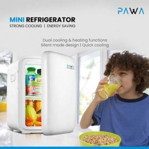 PAWA COOL-WARM MINI REFRIGERATOR 10LTR WHITE PW10LMR-WH - Image 4