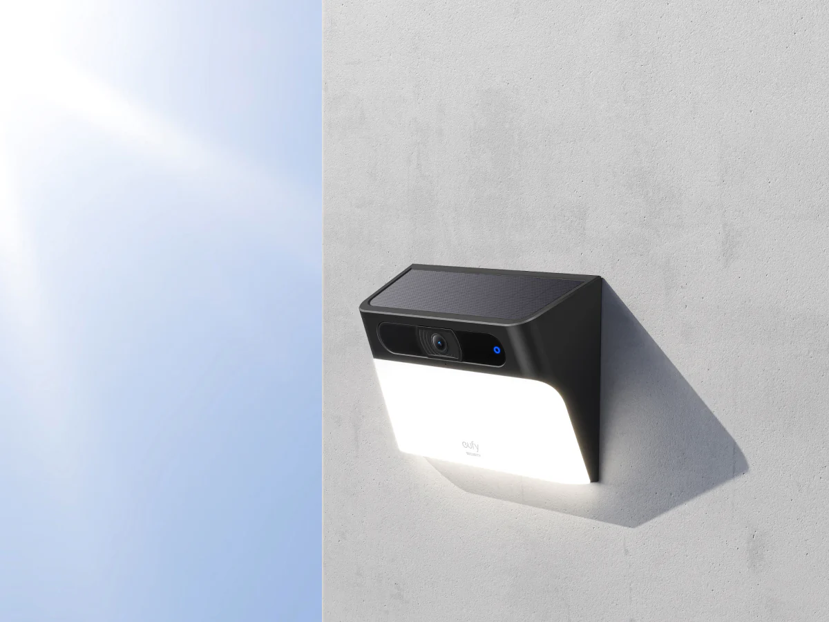Eufy Security Solar Wall Light Cam Black - T81A0311 - Image 6