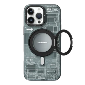 YOUNGKIT IPHONE 16 PRO TECHNOLOGY CASE GRAY CX020