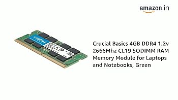 CRUCIAL LAPTOP RAM 4GB DDR4 2666 CB4GS2666 - Image 3
